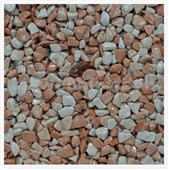 DEN BRAVEN Kamenný koberec PerfectSTONE - mramorové kamínky pytel 25kg růžová 3-6mm